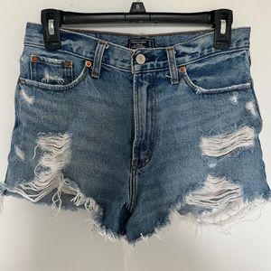 Abercrombie jean shorts